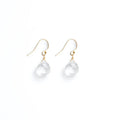April Quartz Birthstone Isla Drop Earrings